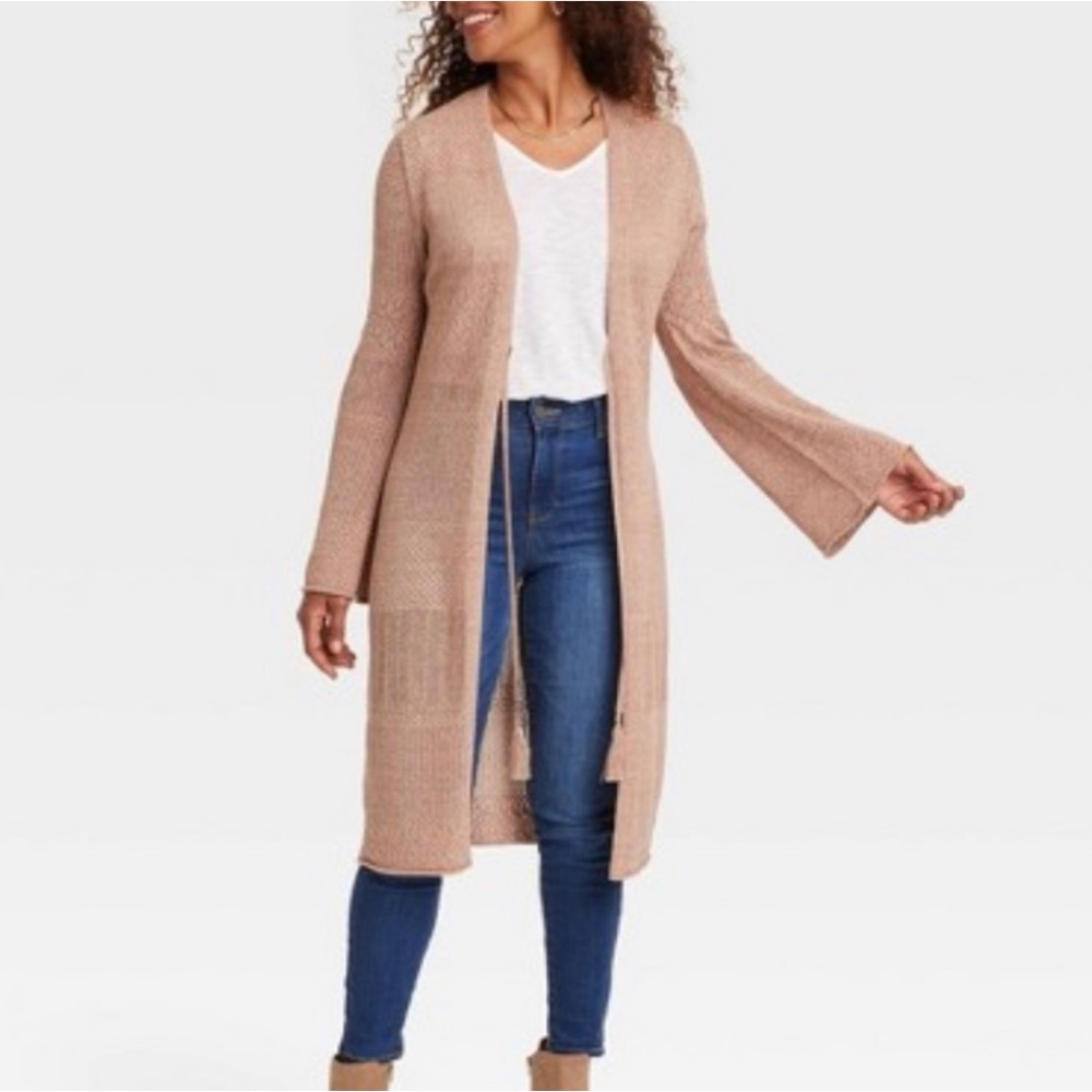 Knox Rose Duster Cardigan New